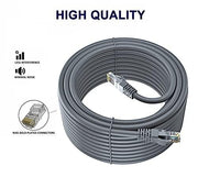 FEDUS Cat6 Heavy Duty Outdoor Cable 15M 49 Feet Weatherproof/UV Resistant 1000mbps Ethernet Cable Suitable for Direct Burial Installations cat6 Ethernet Patch Cable LAN Cable Internet Network Cord - FEDUS